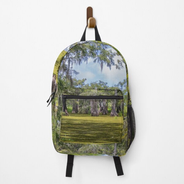 Item preview, Swampy Bayou with Cypress Trees in Louisiana designed and sold by SafariByMarisa.