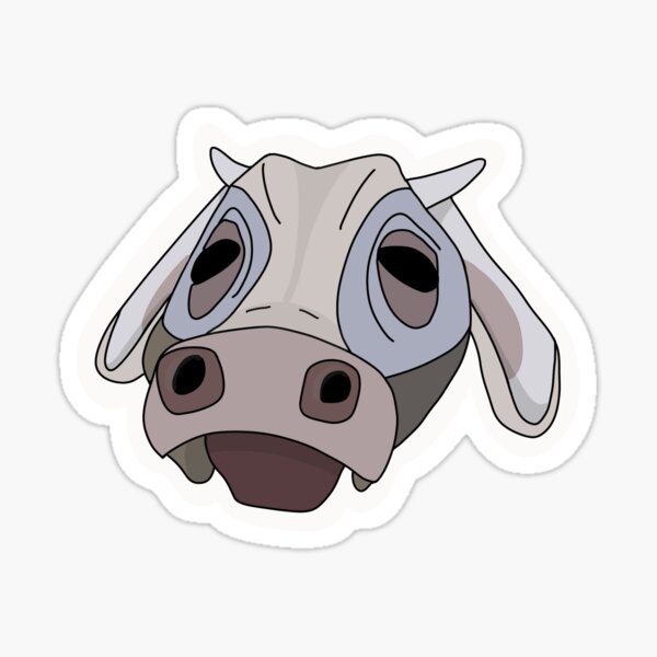 Milky White Into The Woods Sticker