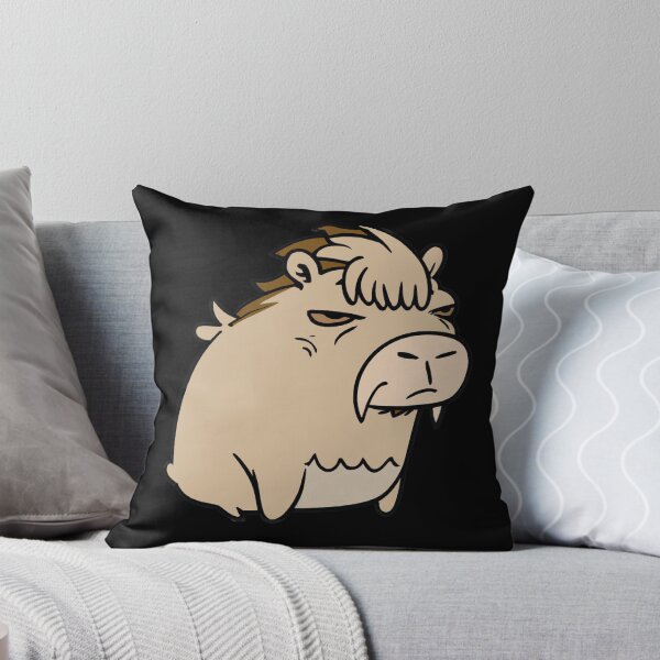 Aperçu de l'œuvre Capybara grincheux créée et vendue par RoughShirts.