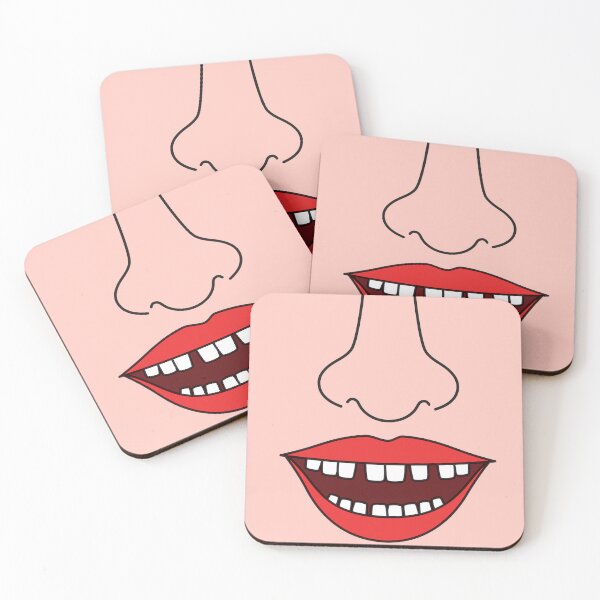 Item preview, funny mouth with ugly teeth designed and sold by nisscreations.