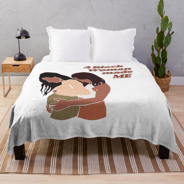 Item preview, A Black Woman made Me - outline of two proud black women, one of them, pregnant designed and sold by Mechanical-Artt.