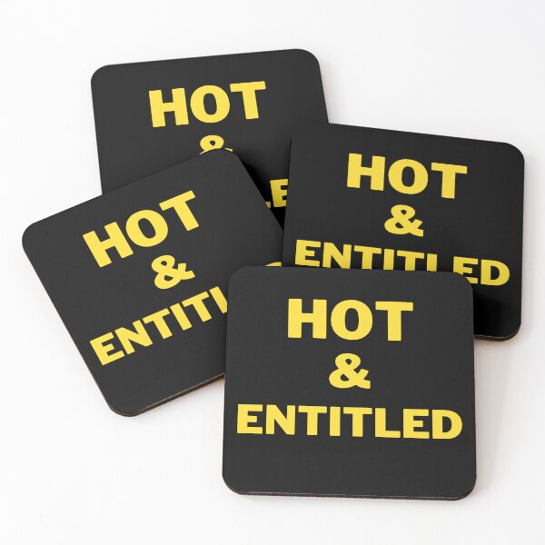 Item preview, Hot and Entitled  designed and sold by 2Cheesy4U.
