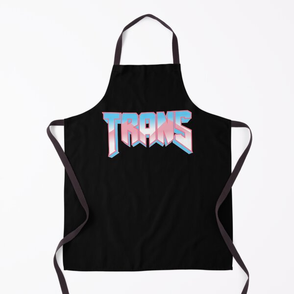 Item preview, Doom Font Trans Pride Colors designed and sold by C4ptainRavioli.