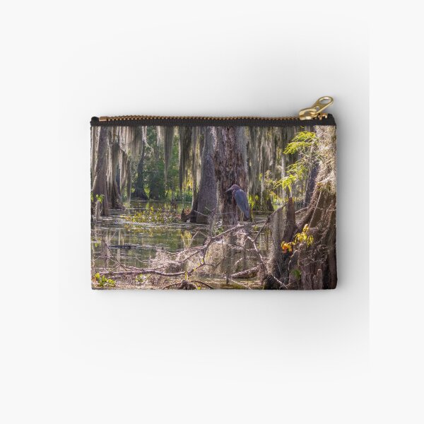 Item preview, Heron Egret Bird in the Swampy Bayou designed and sold by SafariByMarisa.