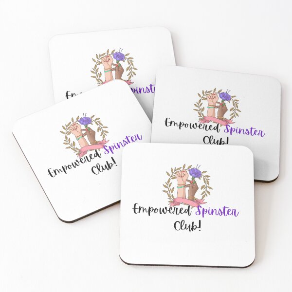 Item preview, Empowered Spinster Club! designed and sold by TheMajesTee.