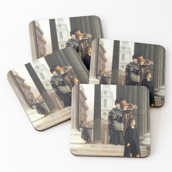 Item preview, 'Visitors In London' by Tissot (Reprint) designed and sold by Classic Visions Gallery.