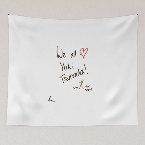 Item preview, We All Love Yuki Tsunoda Drawing Sticker Formula One designed and sold by F1-Undone.