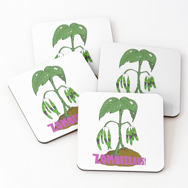 Item preview, Zombie Green Bean Plant ZOMBEEEANS! Screams designed and sold by JonnyVsTees.