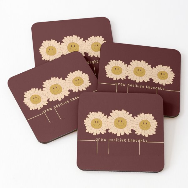 Item preview, Grow positive thoughts - inspirational saying designed and sold by VichallanStudio.