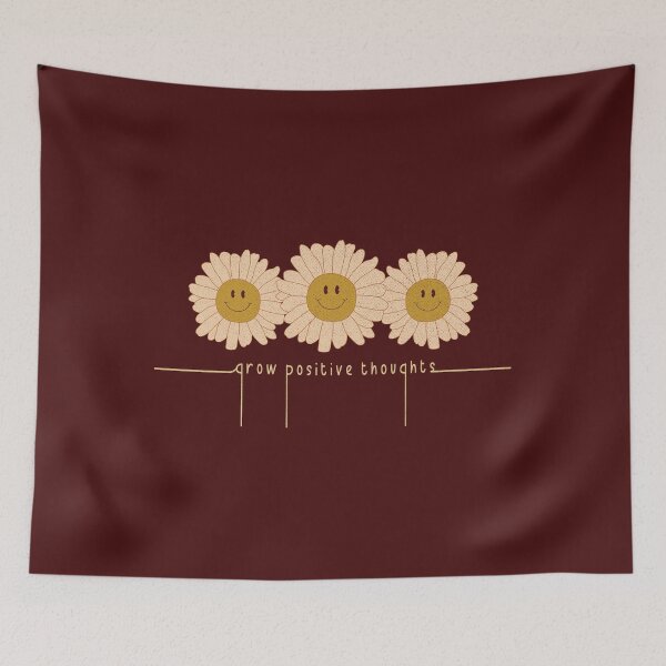 Item preview, Grow positive thoughts - inspirational saying designed and sold by VichallanStudio.