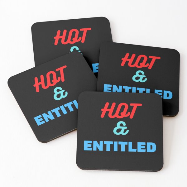 Item preview, Hot and Entitled  designed and sold by 2Cheesy4U.