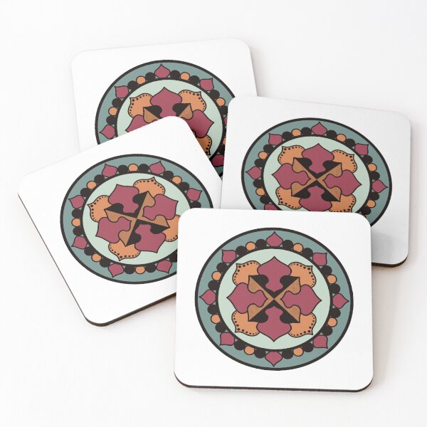 Artikelvorschau, Vintage Mandala-Emblem entworfen und verkauft von Cute Curations.