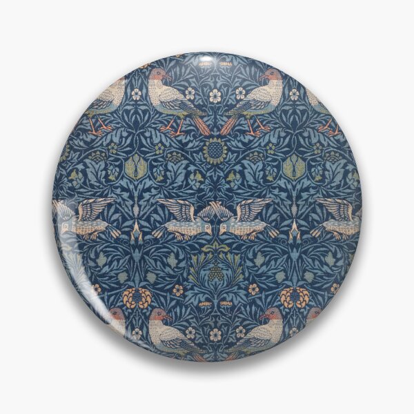 Artikelvorschau, William Morris Bird Textile entworfen und verkauft von Vintage Wall Art.