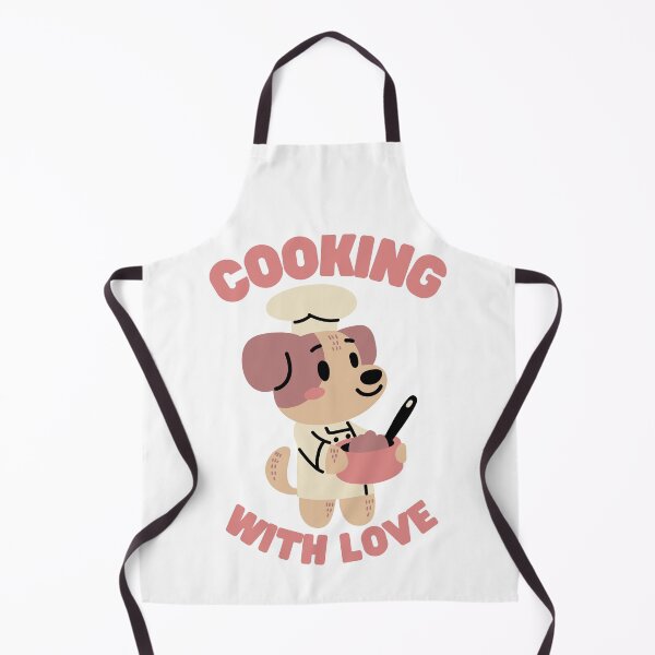 Item preview, Cooking With Love Apron designed and sold by KawaiiDreamland.