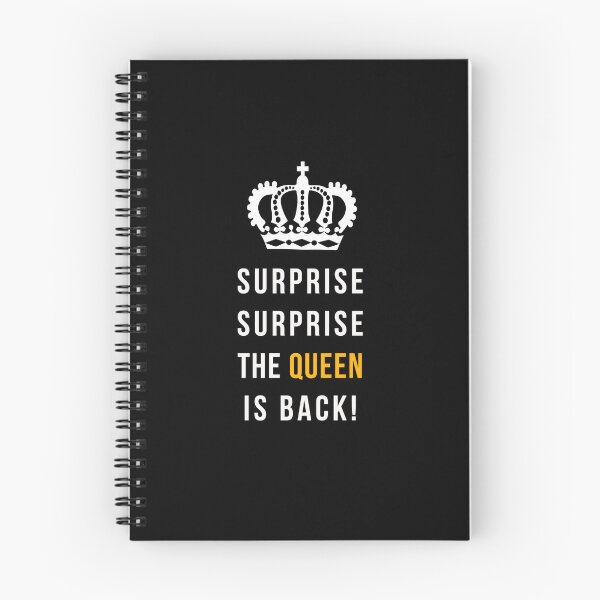 Item preview, Surprise Surprise The Queen is Back designed and sold by poisondesign.