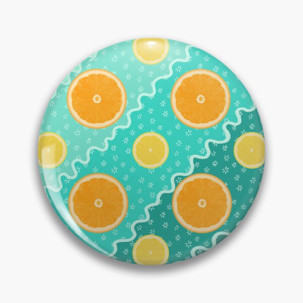 Item preview, Orange Lemon Pattern designed and sold by Cute Curations.