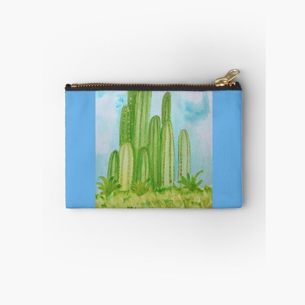 Item preview, Organ pipe cactus cluster painted with watercolors designed and sold by SanMould.