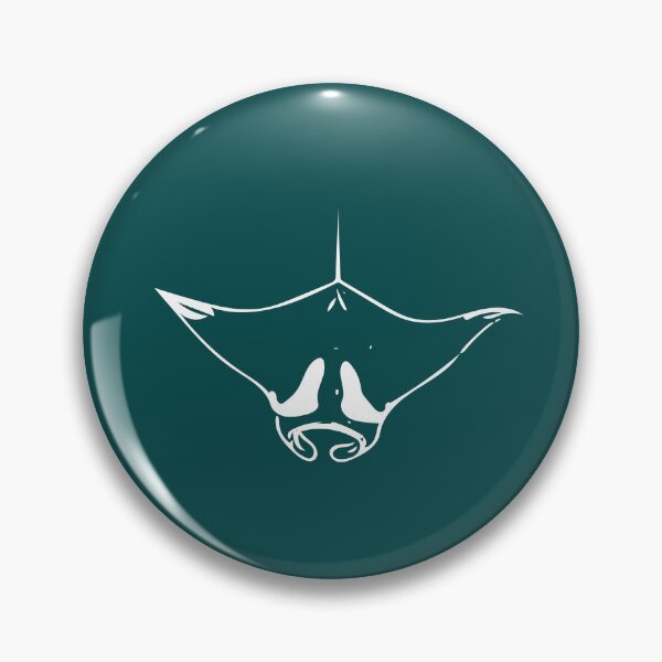 Item preview, Giant Devil Ray White Design designed and sold by designsasstultd.