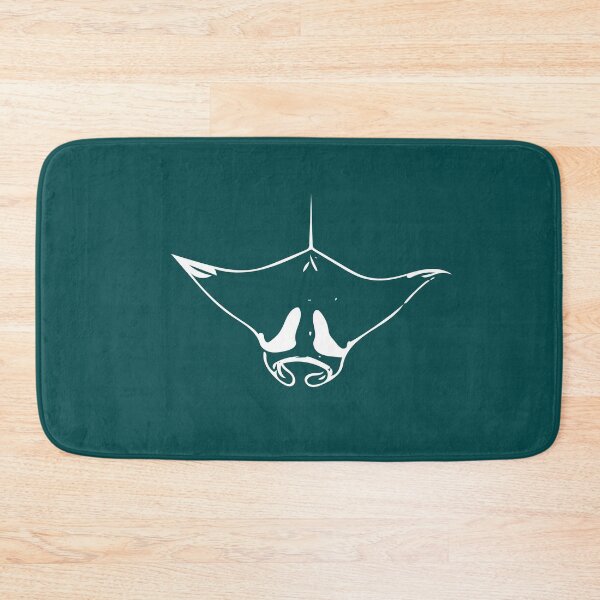 Item preview, Giant Devil Ray White Design designed and sold by designsasstultd.