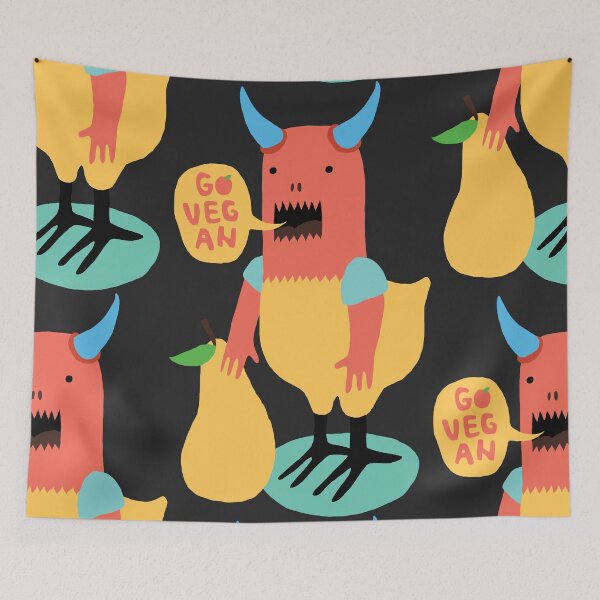 Item preview, Monster vegan designed and sold by shewo.