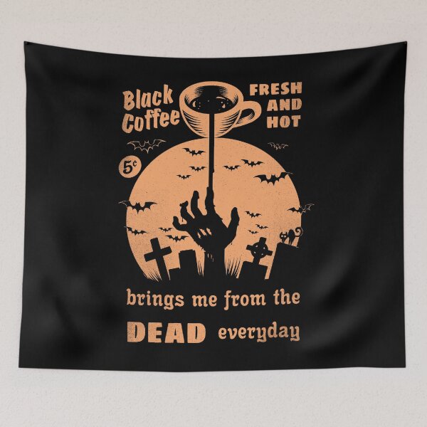 Item preview, Black coffee brings me from the dead designed and sold by RafaelLima7.