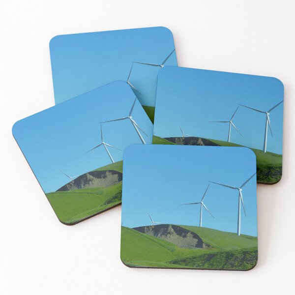 Item preview, Wind Turbines in a Green Field designed and sold by Sally White.