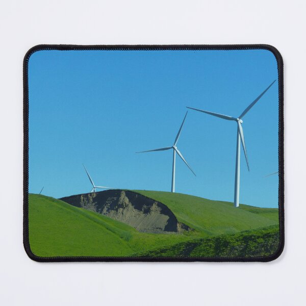 Item preview, Wind Turbines in a Green Field designed and sold by Sally White.