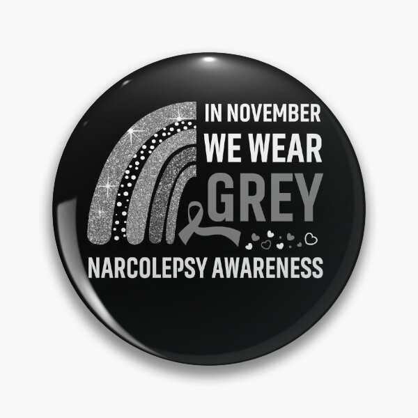 Artikelvorschau, Im November tragen wir Grey Narcolepsy Awareness entworfen und verkauft von Gillosina.
