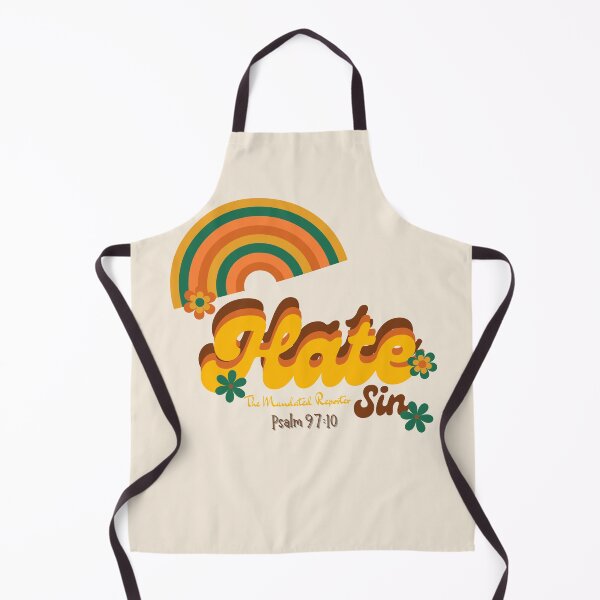 Item preview, Hate Sin Psalm 97:10 - Vintage White designed and sold by TheReporter1.