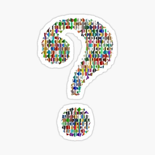 Item preview, A question mark designed and sold by galilo111.