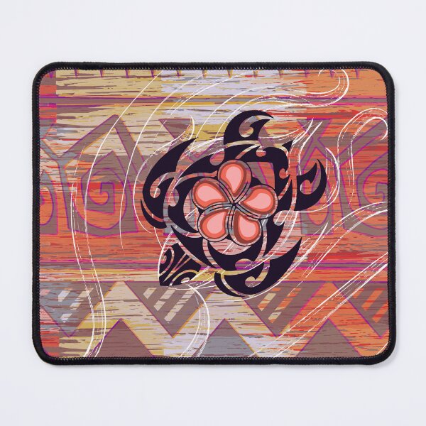 Item preview, Hawaiian - Samoan - Polynesian Tribal Turtle designed and sold by sunnthreads.