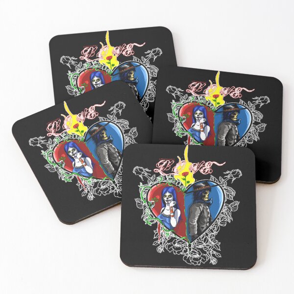 Item preview, Catrina & the Bandit for Black Garments  designed and sold by Urimagery.