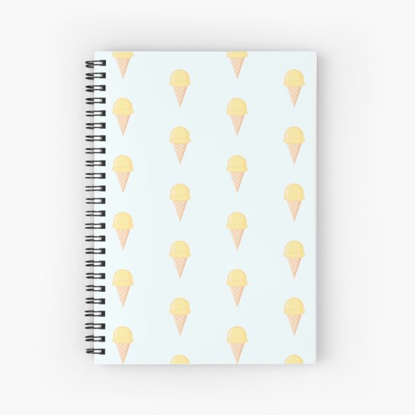 SPIRAL NOTEBOOK - CREAM – THE MORE THE HAPPIER