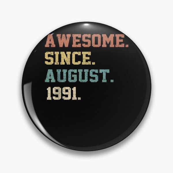 Item preview, 31 Years Old Funny Awesome Since August 1991st Birthday  designed and sold by charalphe.