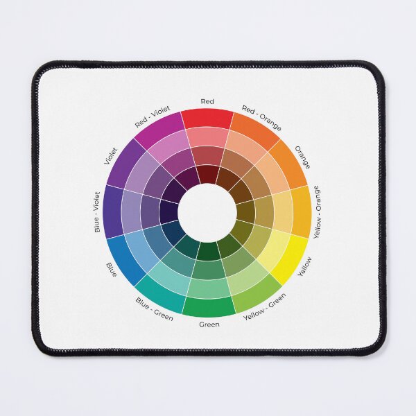 Item preview, Colour Wheel | British English on White designed and sold by ThePrintNook.