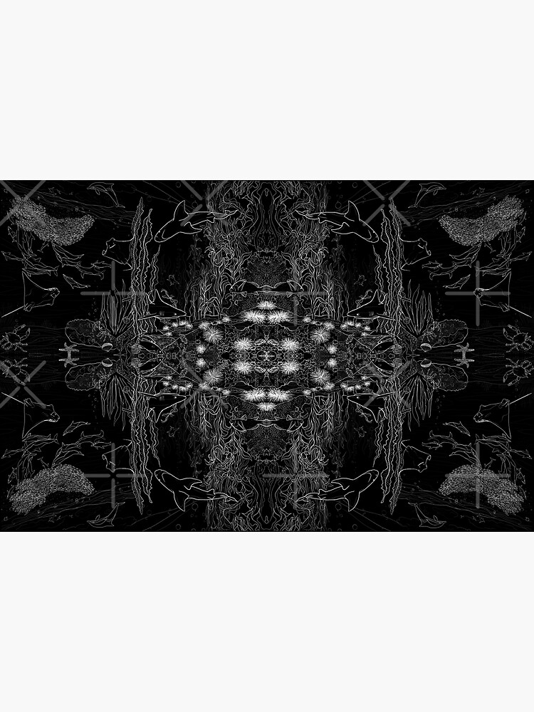 Thumbnail 3 of 3, Poster, Coral Reef Crustaceancore Under The Sea designed and sold by tinaschofield.