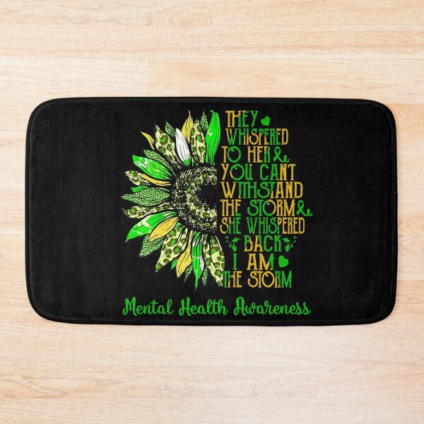 Item preview, I Am The Storm Sunflower Leopard Mental Health Awareness designed and sold by rechardtee.
