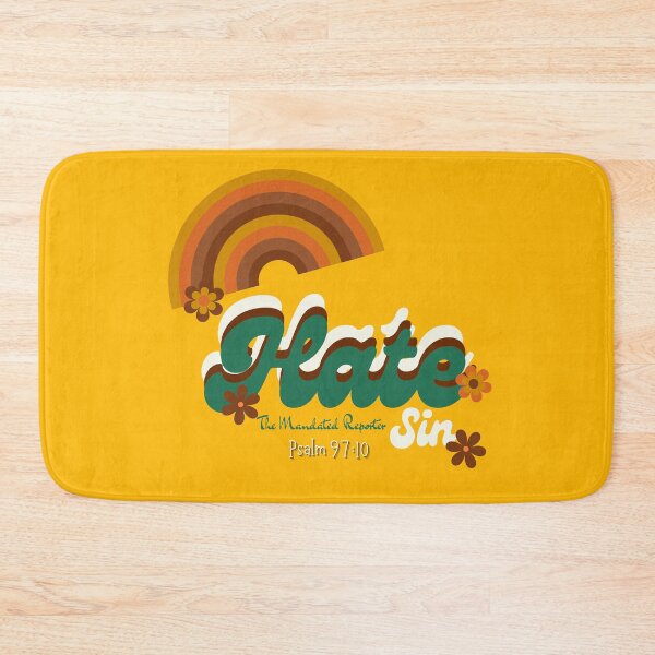Item preview, Hate Sin Psalm 97:10 - Mustard designed and sold by TheReporter1.
