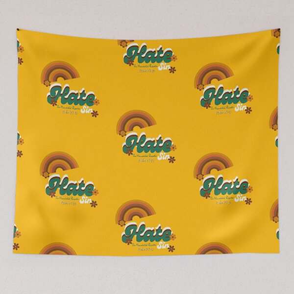 Item preview, Hate Sin Psalm 97:10 - Mustard designed and sold by TheReporter1.