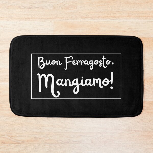Item preview, Buon Ferragosto Mangiamo! designed and sold by HappyHowler.