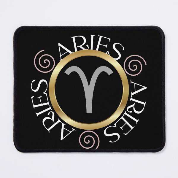 Item preview, Aries Symbol With Circle Text designed and sold by Hellofriendco.