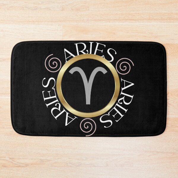 Item preview, Aries Symbol With Circle Text designed and sold by Hellofriendco.