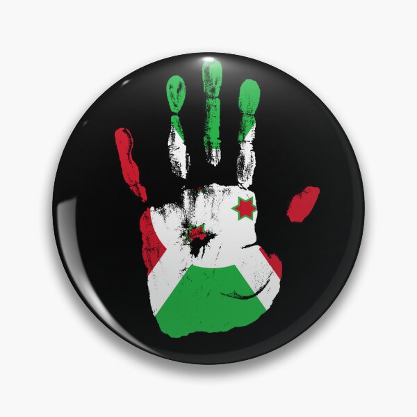 Item preview, Hand Burundi Flag Palm designed and sold by rafaeltto.