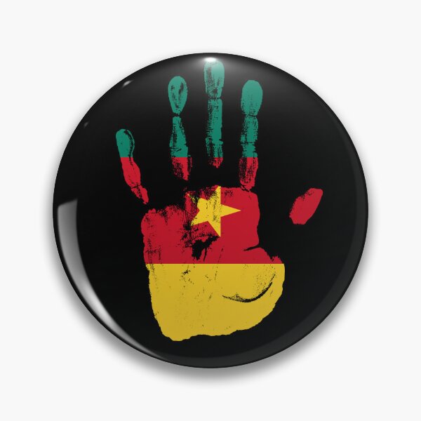 Item preview, Hand Cameroon Flag Palm designed and sold by rafaeltto.