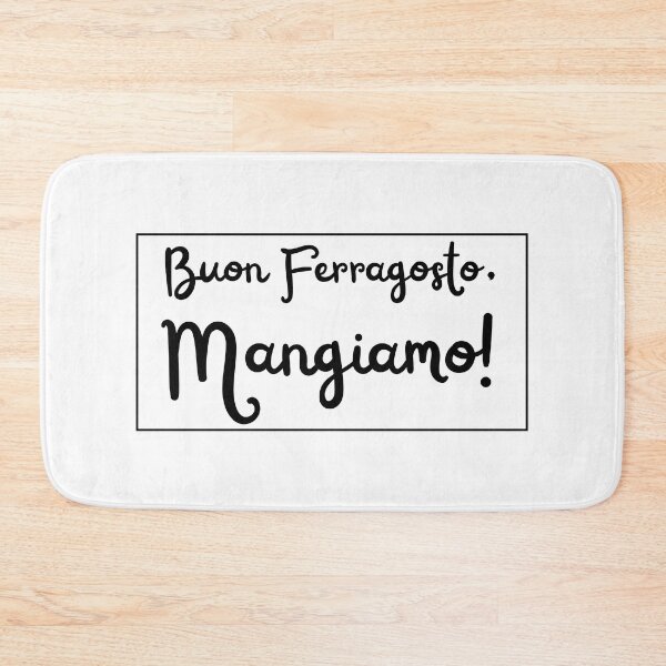 Item preview, Buon Ferragosto Mangiamo! designed and sold by HappyHowler.