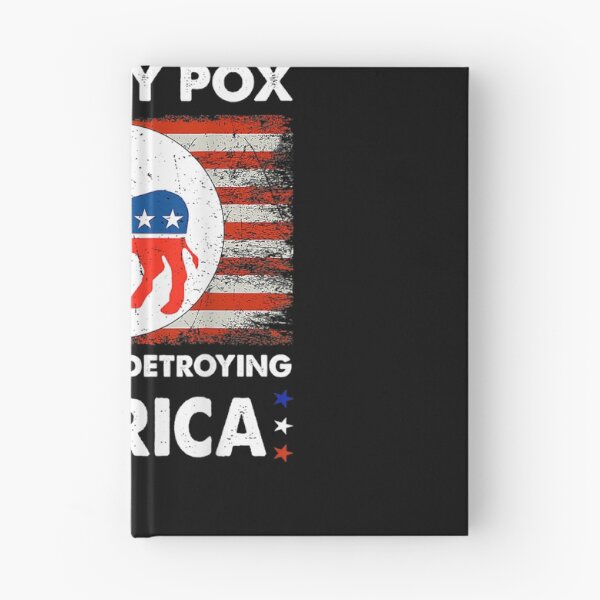 Item preview, Donkey Pox The Disease Destroying America Usa Flag Funny  designed and sold by charalphe.