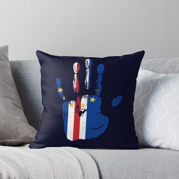 Item preview, Hand Cape Verde Flag Palm designed and sold by rafaeltto.