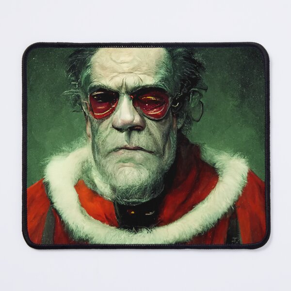 Item preview, Frankenstein Santa designed and sold by Gorilla-Prints.