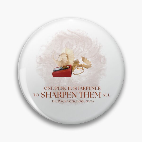 Item preview, One Pencil Sharpener to Sharpen them All - The Back to School Saga designed and sold by PeffysArt.