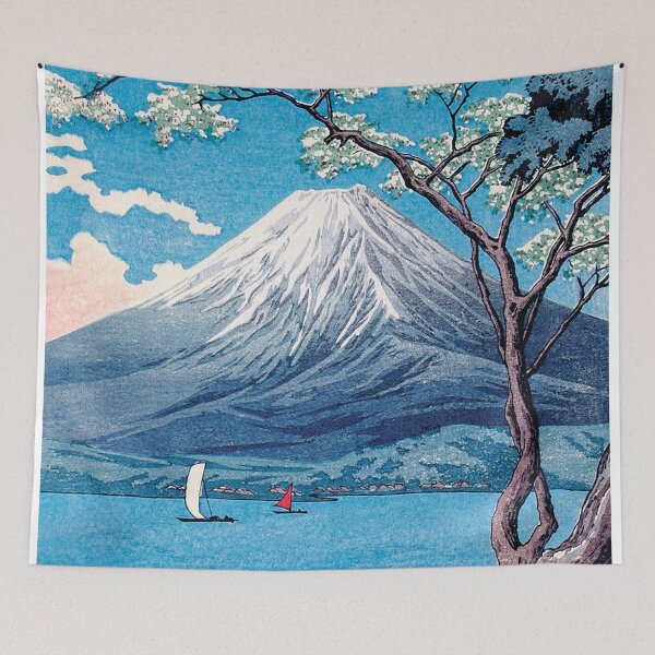 Item preview, Mount Fuji from Lake Yamanaka by Takahashi Hiroaki designed and sold by theartsycamper.